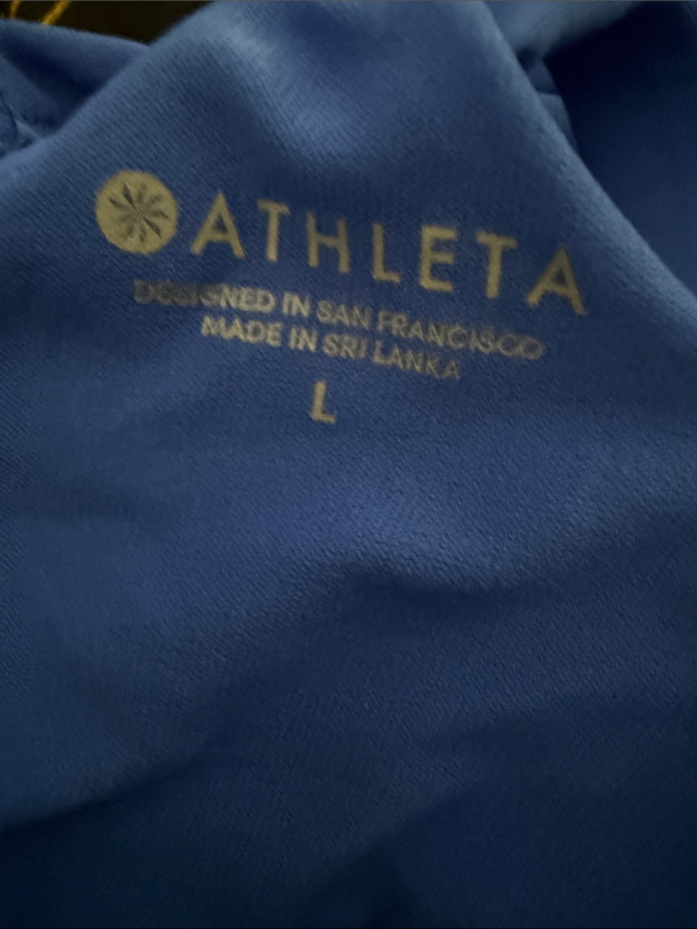 Athleta High Neck Bikini Top Large D-DD - Picture 4 of 5